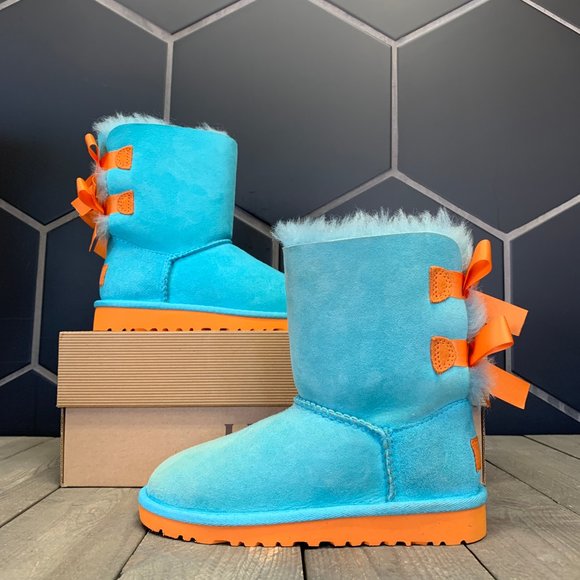 blue and orange uggs